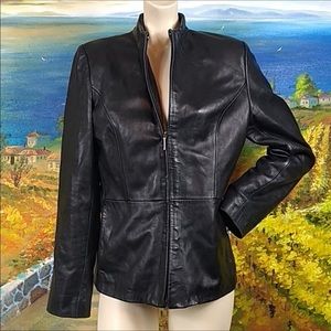 🖤KENNETH COLE NY LEATHER JACKET🖤